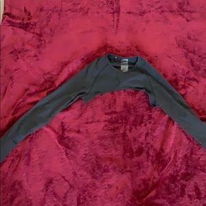 Gymshark black marl vital seamless shrug